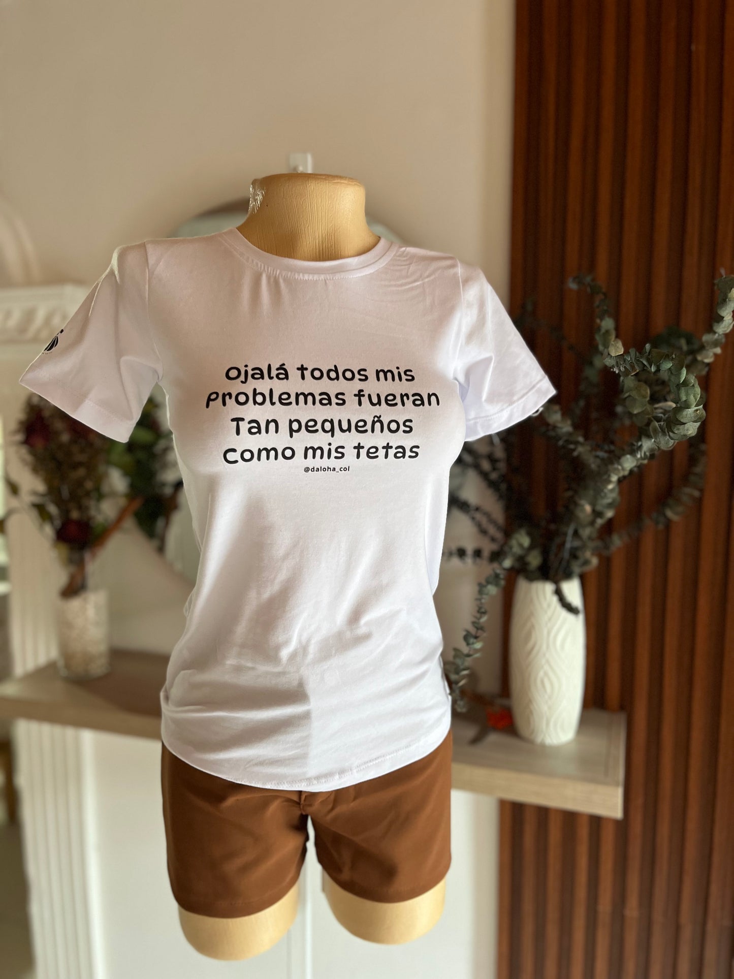 D Suéter silueta justa