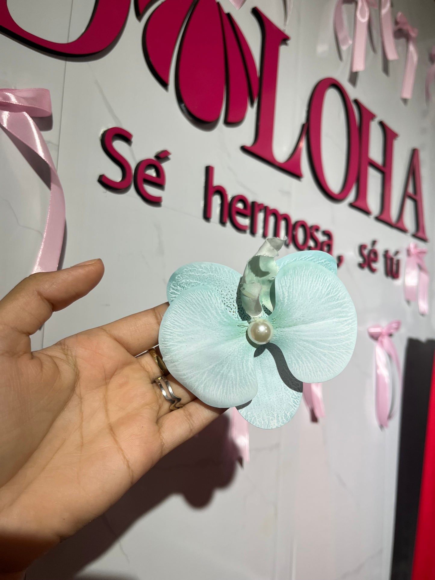 Gancho orquídea