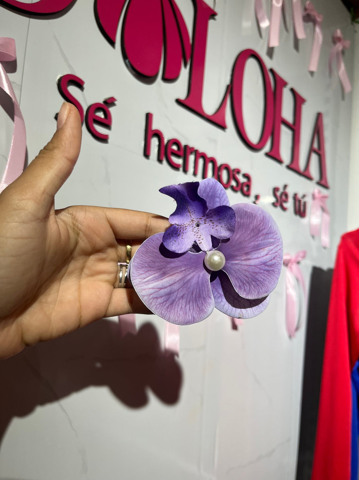 Gancho orquídea