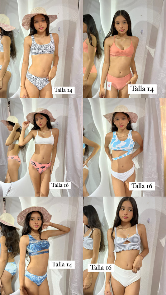 Vestido de baño adolescente
