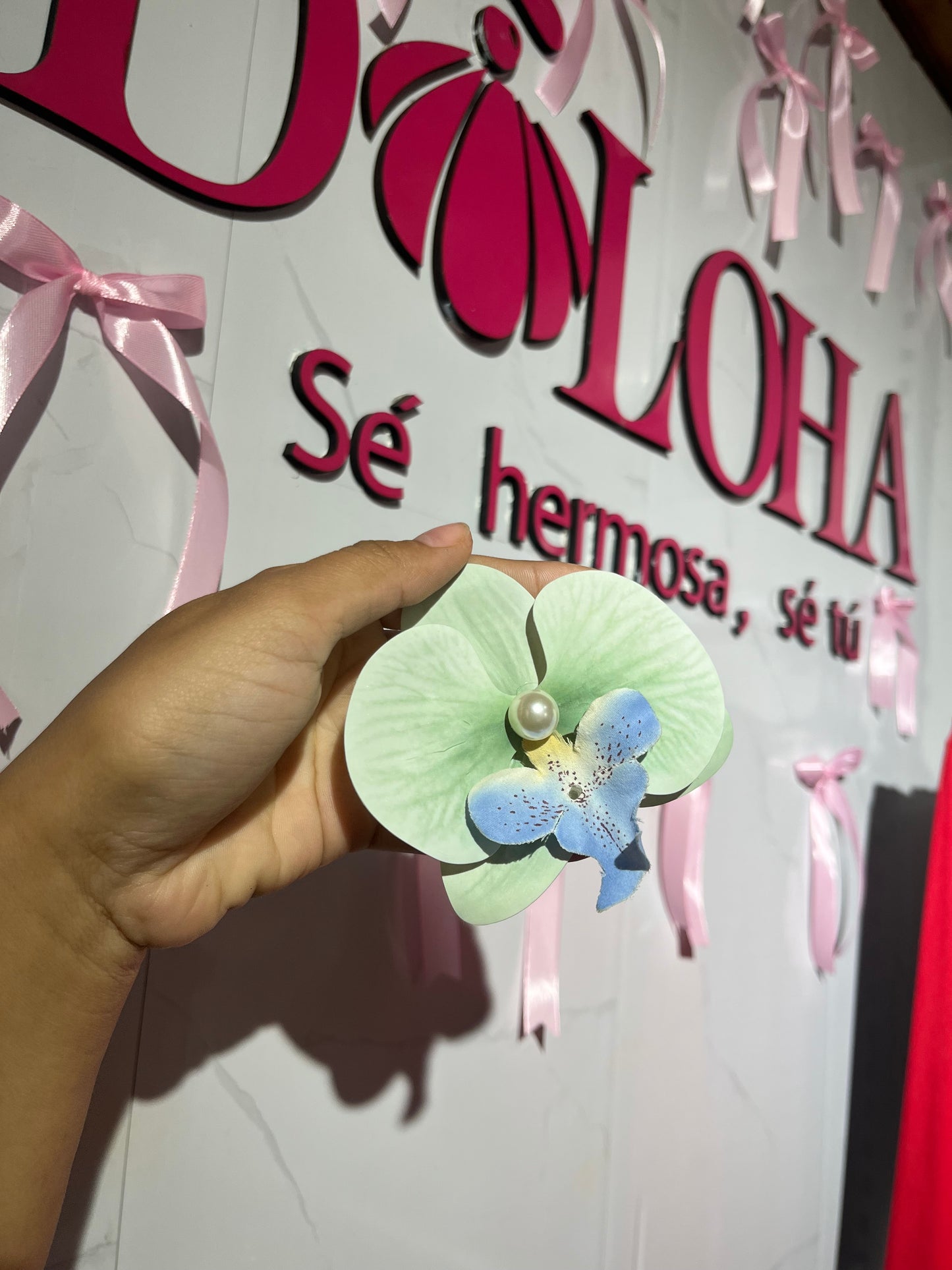 Gancho orquídea