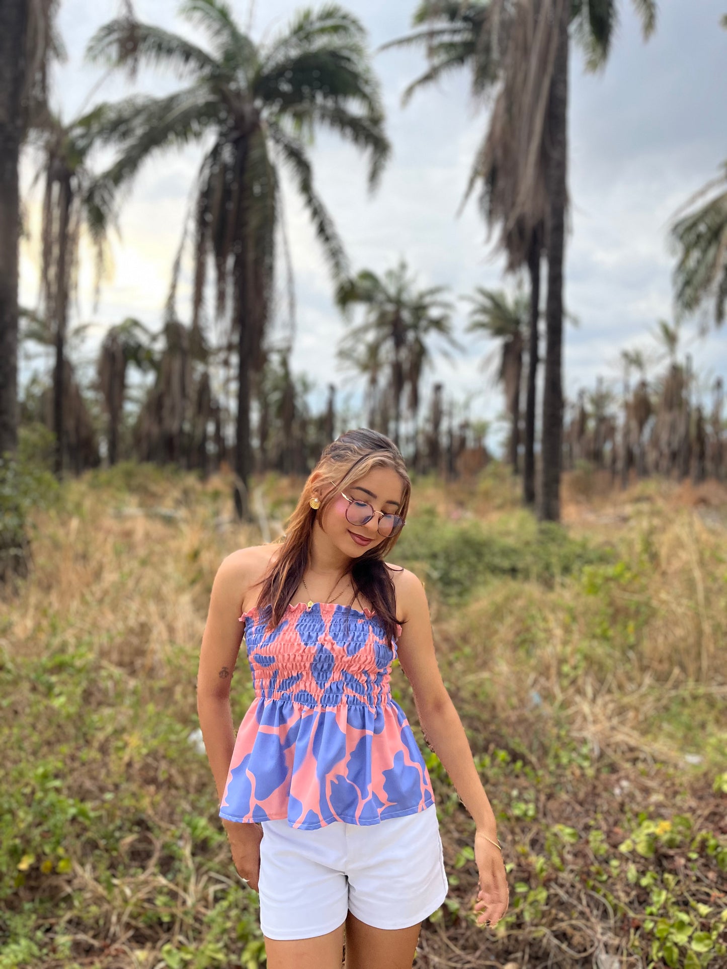 . Blusa Luna estampada