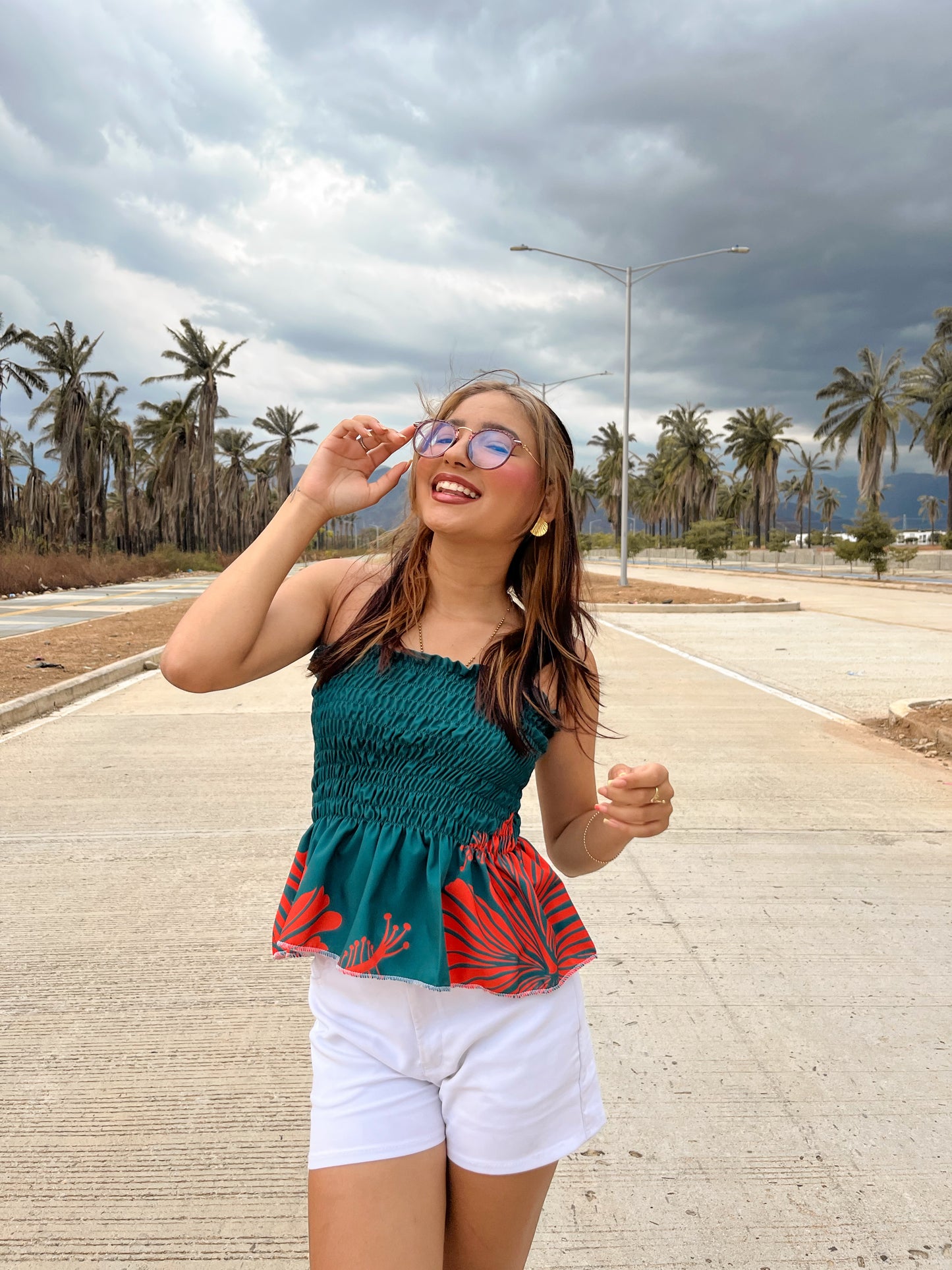 . Blusa Luna estampada