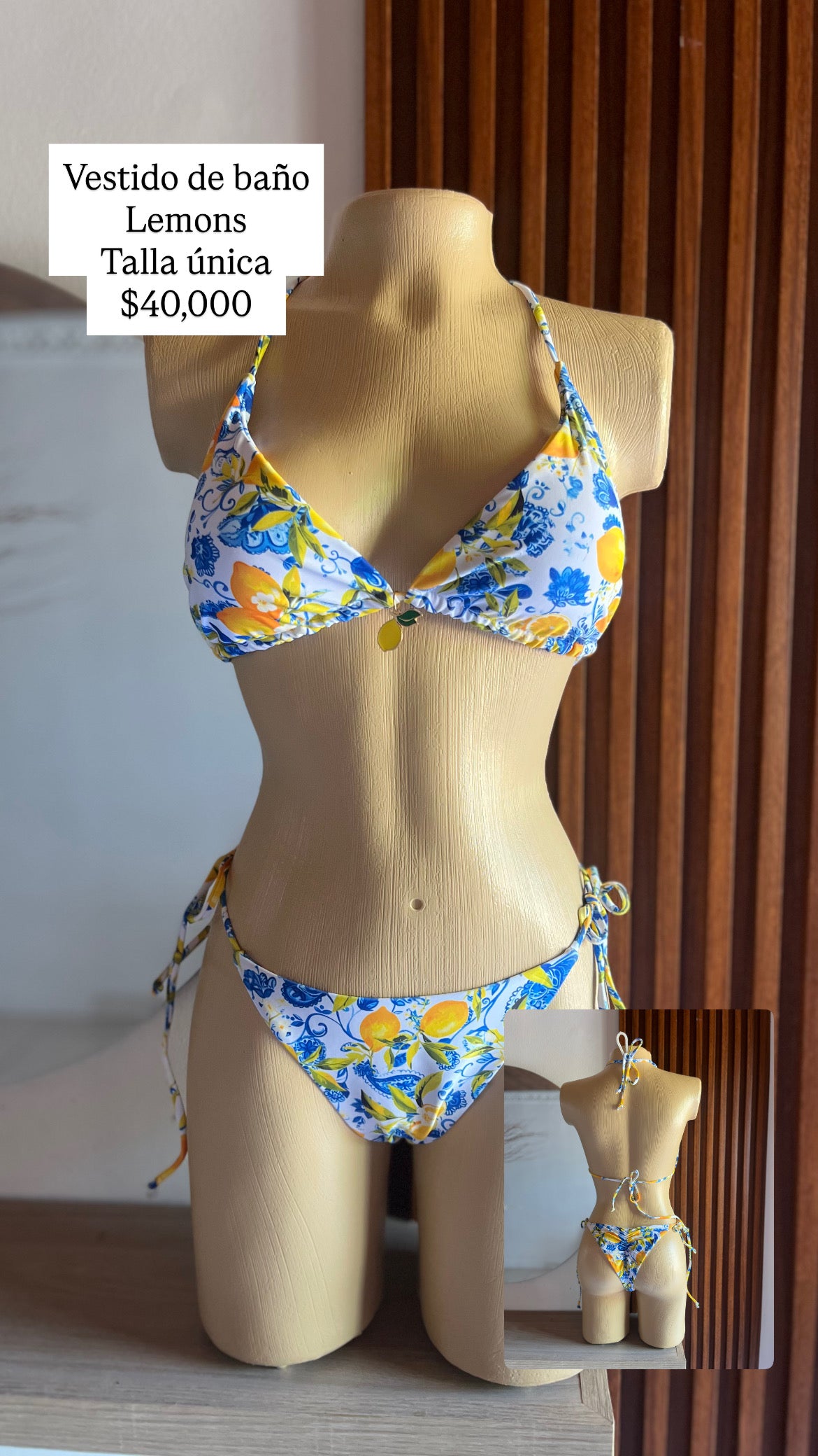 Vestido de baño